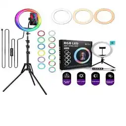 Falabella Aro De Luz RGB 26 centímetros + Trípode oferta