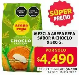 Ara Arepa repa mezcla sabor a choclo oferta