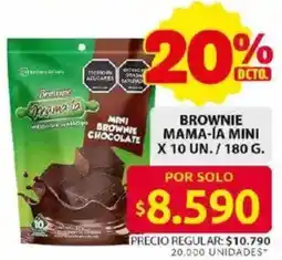 Ara Brownie mama-ía mini oferta