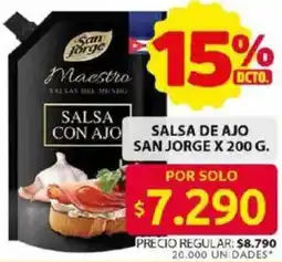 Ara San jorge salsa de ajo oferta