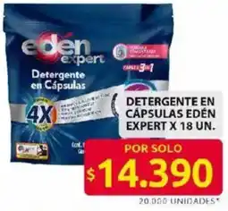 Ara Edén detergente en cápsulas expert oferta