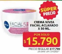 Ara Nivea crema facial 5 facial aclarado oferta