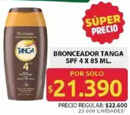 Ara Tanga bronceador spf 4 oferta