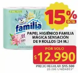 Ara Familia papel higiénico mágica sensación oferta