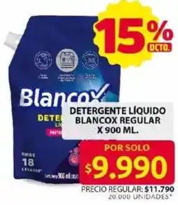 Ara Blancox detergente líquido regular oferta