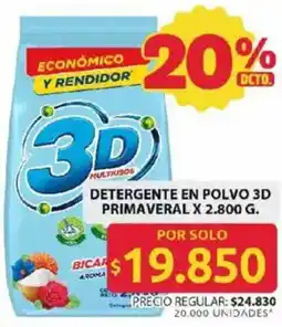 Ara 3D detergente en polvo primaveral oferta