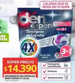 Ara Edén detergente en cápsulas expert oferta