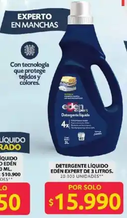 Ara Edén detergente líquido expert oferta