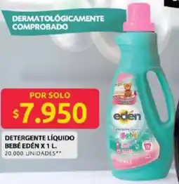 Ara Edén detergente líquido bebé oferta