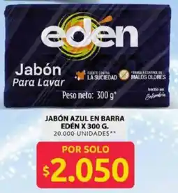 Ara Edén jabón azul en barra oferta