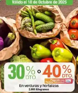 Jumbo En verduras y hortalizas oferta