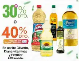 Jumbo En aceite olivetto, diana vitaminas y premier oferta