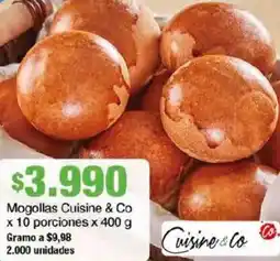 Jumbo Cuisine & co mogollas oferta