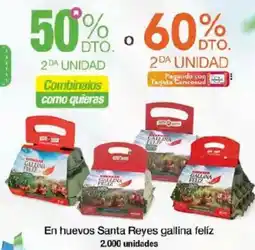 Jumbo En huevos santa reyes gallina felíz oferta