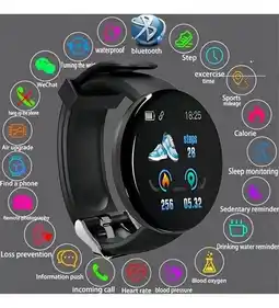 Falabella Smartwatch Reloj Inteligente D18 Heart Rate Modelo 2022 oferta