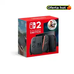 Falabella Consola 2 Negro + Mario Kart World oferta