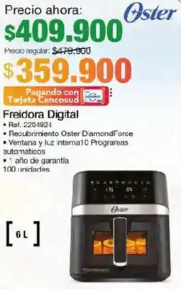Jumbo Oster freidora digital oferta