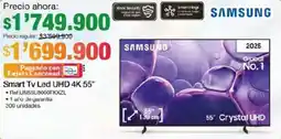 Jumbo Samsung smart tv led uhd 4k 55" oferta