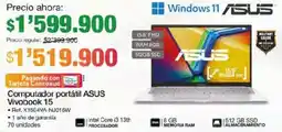 Jumbo Asus computador portátil vivobook 15 oferta