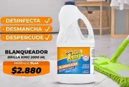 Tiendas D1 Brilla king blanqueador desinfectante oferta