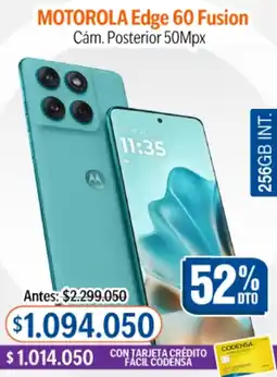 Alkosto Motorola edge 60 fusion oferta