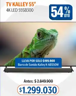 Alkosto Kalley tv 55" oferta