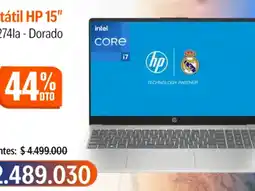 Alkosto Hp portátil 15" oferta