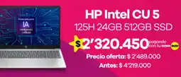 Éxito HP Intel CU 5 oferta