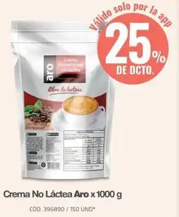 Makro Aro crema no láctea oferta