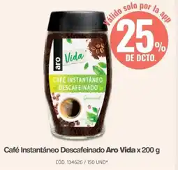 Makro Aro vida café instantáneo descafeinado oferta