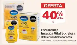 Makro Incauca vital endulzantes sucralosa referencias seleccionadas oferta
