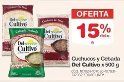 Makro Del cultivo cuchucos y cebada oferta