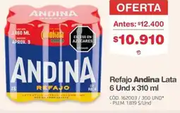 Makro Andina refajo lata oferta