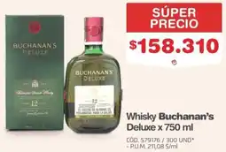 Makro Buchanan's whisky deluxe oferta