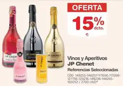 Makro Jp chenet vinos y aperitivos oferta