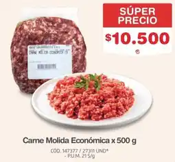 Makro Económica carne molida oferta