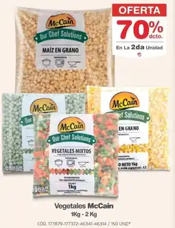 Makro Mccain vegetales oferta