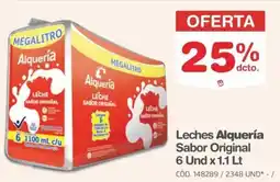 Makro Alquería leches sabor original oferta
