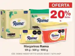 Makro Rama margarinas oferta