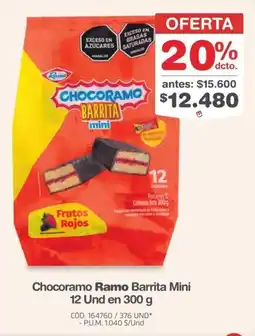 Makro Ramo chocoramo barrita mini oferta