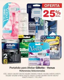 Makro Gillette - venus portafolio para afeitar oferta