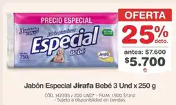 Makro Jirafa jabón especial bebé oferta