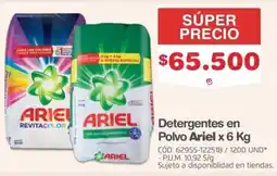 Makro Ariel detergentes en polvo oferta