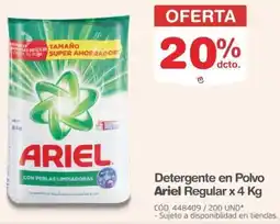 Makro Ariel detergente en polvo regular oferta