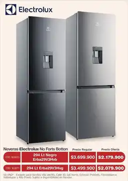 Makro Electrolux neveras no forts botton oferta