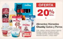 Makro Chunky alimentos húmedos gatos y perros oferta