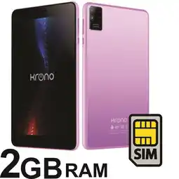 Falabella Tablet Sim Card 7 Pulgadas Android 12 2GB RAM 32 GB Rosado oferta