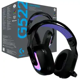 Falabella Diadema Gamer Inalámbrico G522 LIGHTSPEED RGB Negro oferta