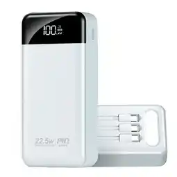 Falabella Power Bank Batería Portátil 225w Pd Carga Rápida 20000mah oferta