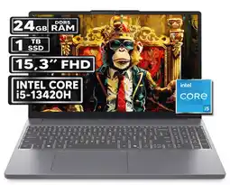 Falabella PORTÁTIL SLIM 3 15IRH10 INTEL CORE I5-13420H 24GB RAM 1TB SSD 15.3 FHD WUXGA oferta